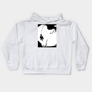 Empty Space Leaf Kids Hoodie